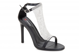 SEA STAR Sieviešu sandales melnā krāsa. Sieviešu izejamie apavi. 